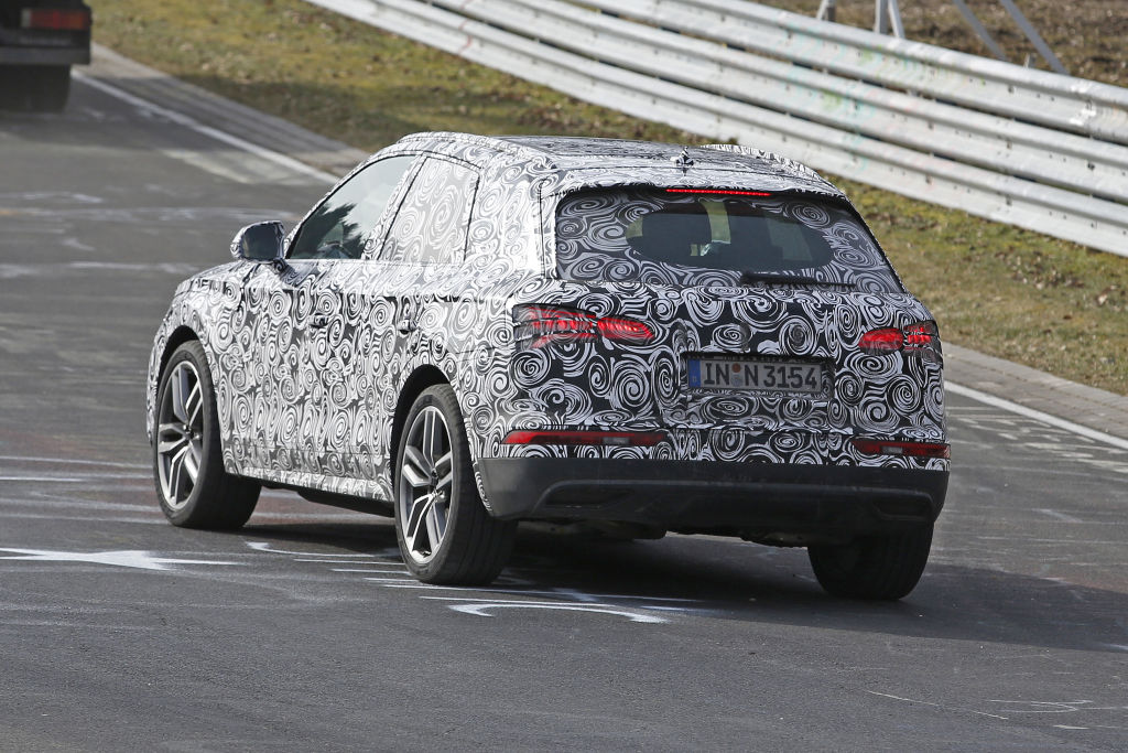 Erlkönig Audi Q5 2017er Modell ( Aufnahmen vom 15.03.2016)