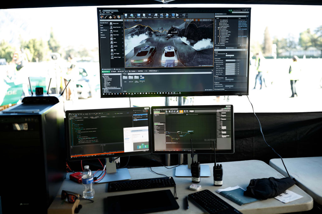 Castrol Virtual Racers - just some of the technology used to combine real life with the virtual world