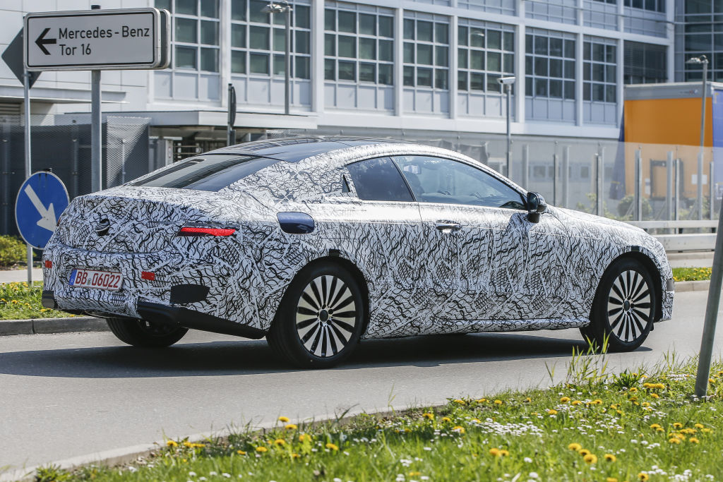 Erlkönig Mercedes-Benz E-Klasse Coupé