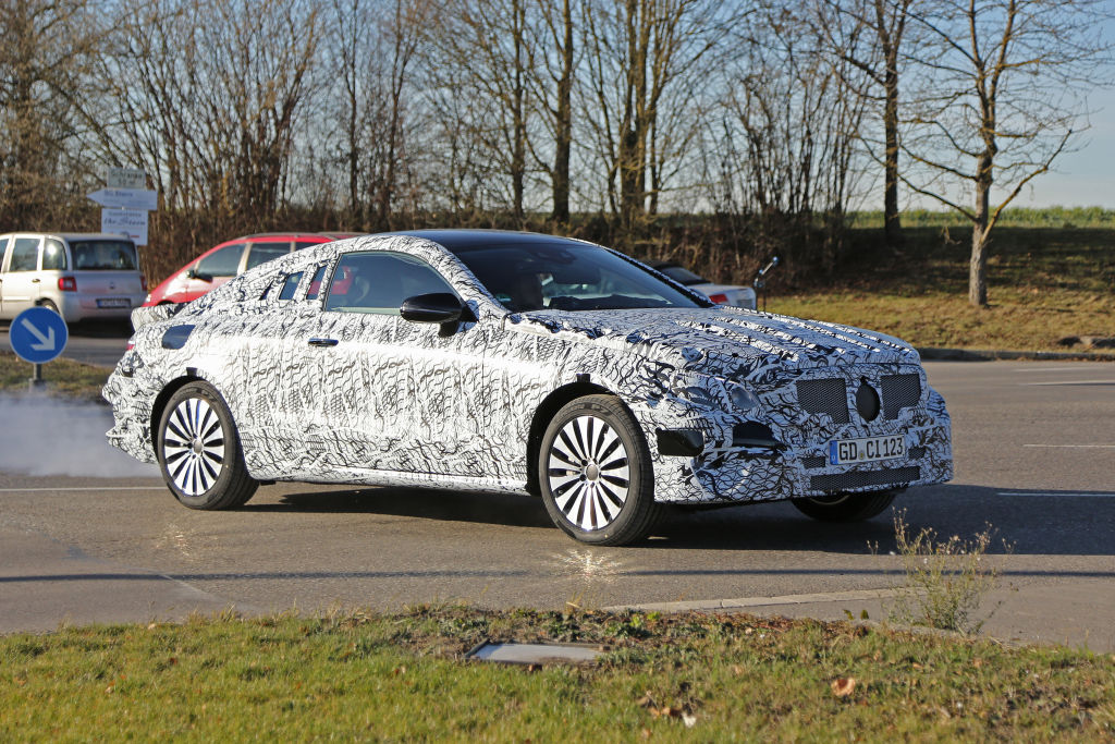 Erlkönig Mercedes-Benz E-Klasse Coupé