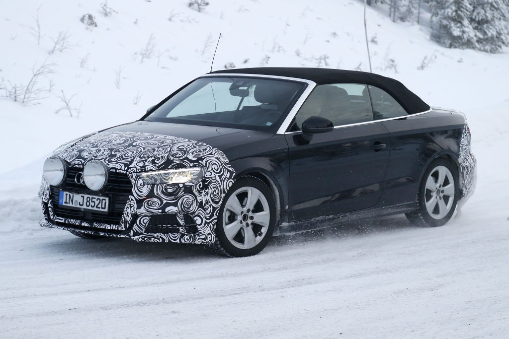 Erlkönig Audi A3 Cabrio Facelift