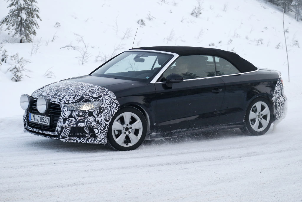 Erlkönig Audi A3 Cabrio Facelift