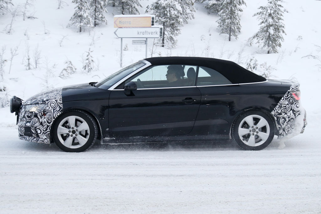 Erlkönig Audi A3 Cabrio Facelift