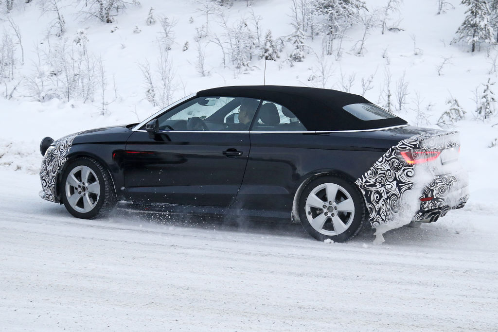 Erlkönig Audi A3 Cabrio Facelift
