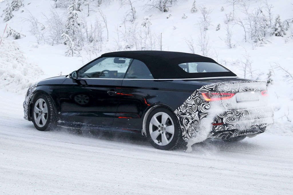 Erlkönig Audi A3 Cabrio Facelift