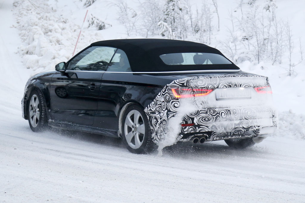 Erlkönig Audi A3 Cabrio Facelift