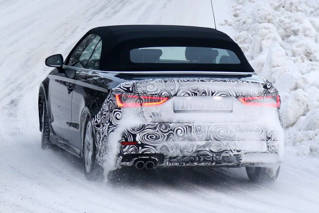 Erlkönig Audi A3 Cabrio Facelift