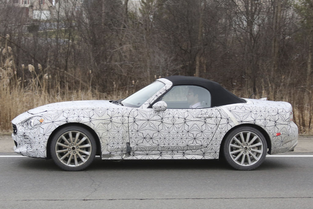 Erlkönig Fiat 124 Abarth Spider