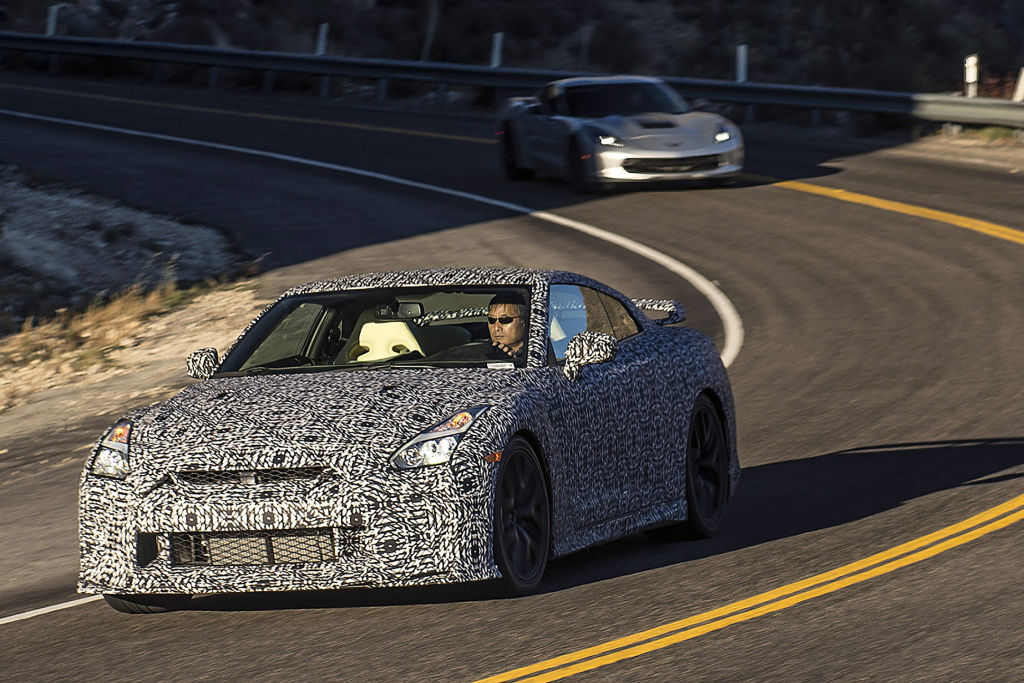 Erlkönig Nissan GT-R Facelift 2016