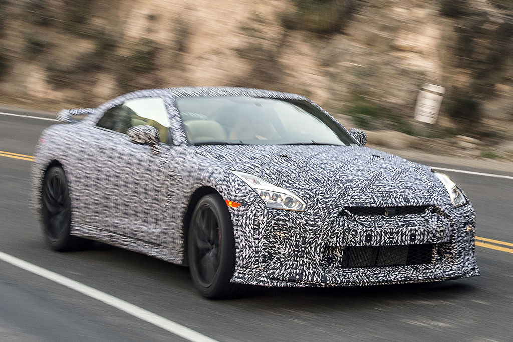 Erlkönig Nissan GT-R Facelift 2016