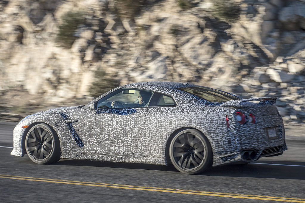 Erlkönig Nissan GT-R Facelift 2016