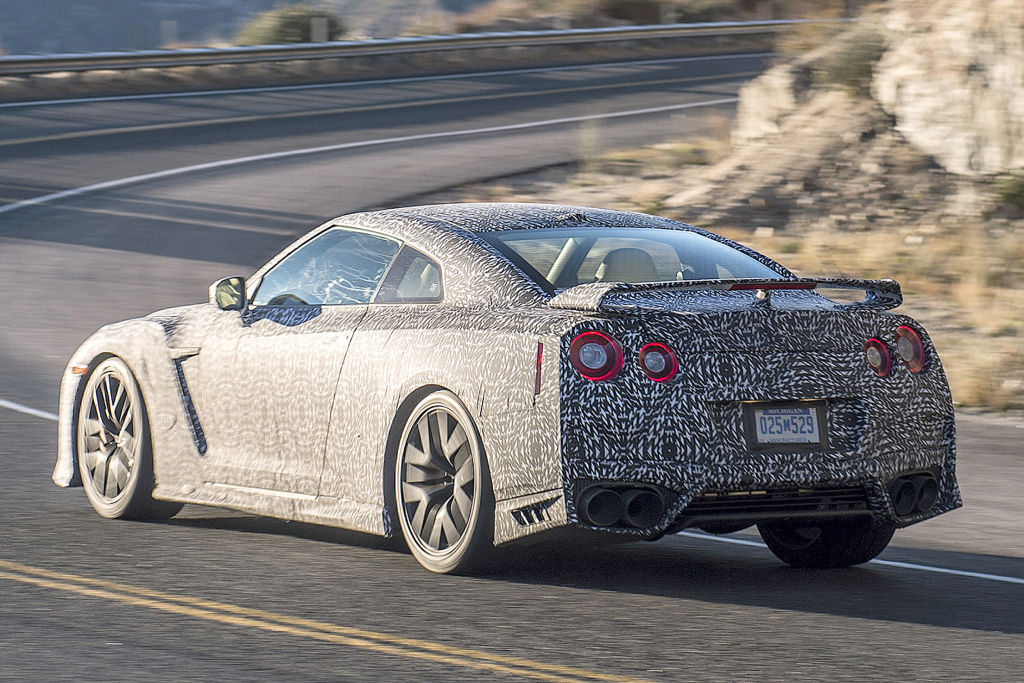 Erlkönig Nissan GT-R Facelift 2016