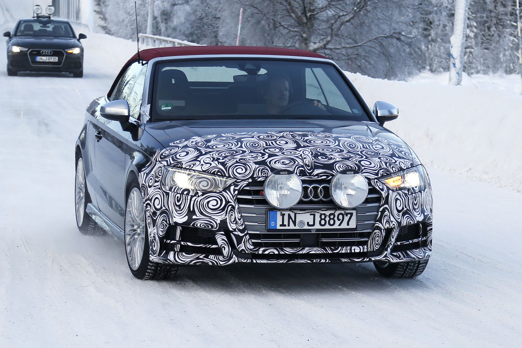 Erlkönig Audi S3 Cabrio