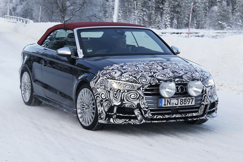 Erlkönig Audi S3 Cabrio
