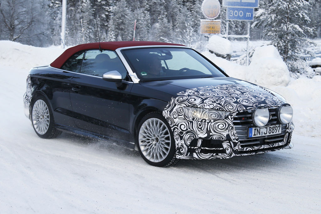 Erlkönig Audi S3 Cabrio