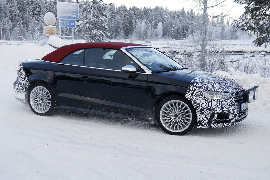 Erlkönig Audi S3 Cabrio