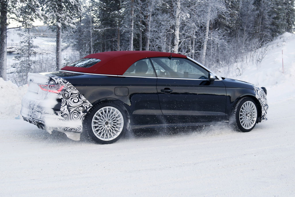 Erlkönig Audi S3 Cabrio