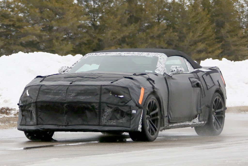 Erlkönig Chevrolet Camaro ZL1 Cabrio