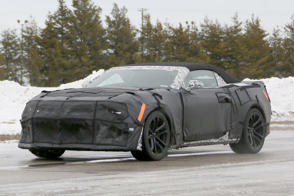 Erlkönig Chevrolet Camaro ZL1 Cabrio