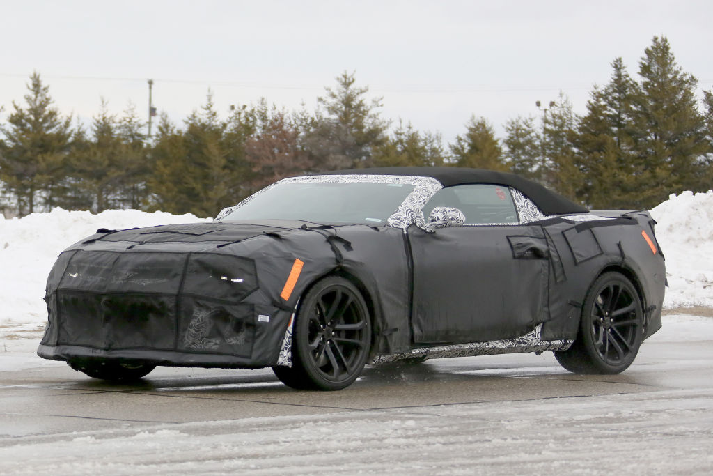 Erlkönig Chevrolet Camaro ZL1 Cabrio