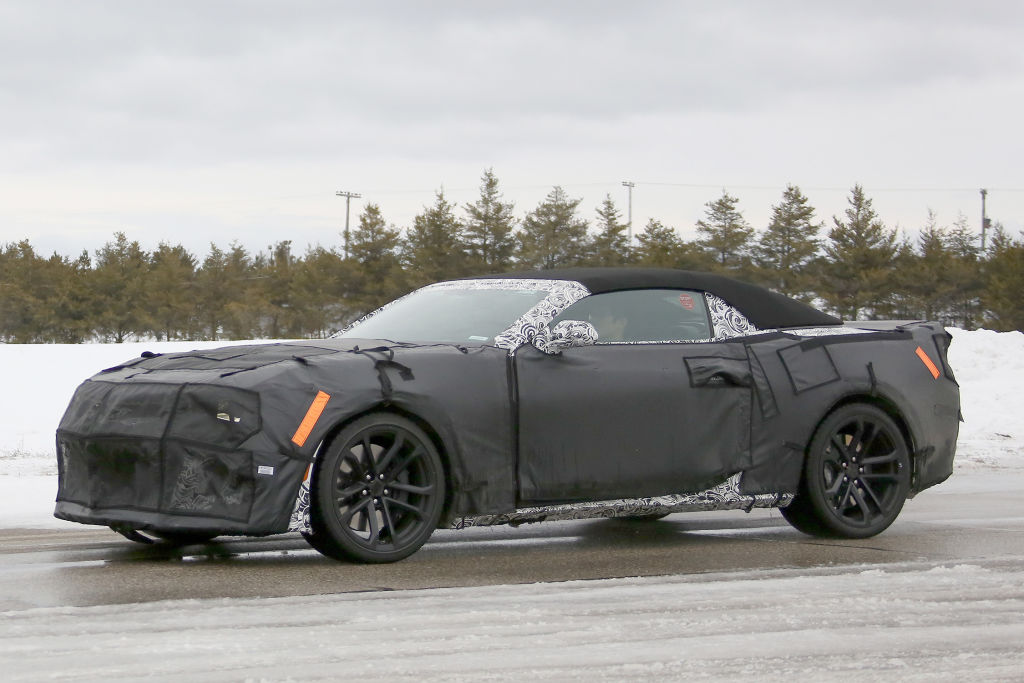 Erlkönig Chevrolet Camaro ZL1 Cabrio