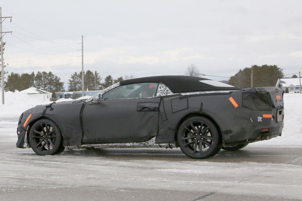 Erlkönig Chevrolet Camaro ZL1 Cabrio