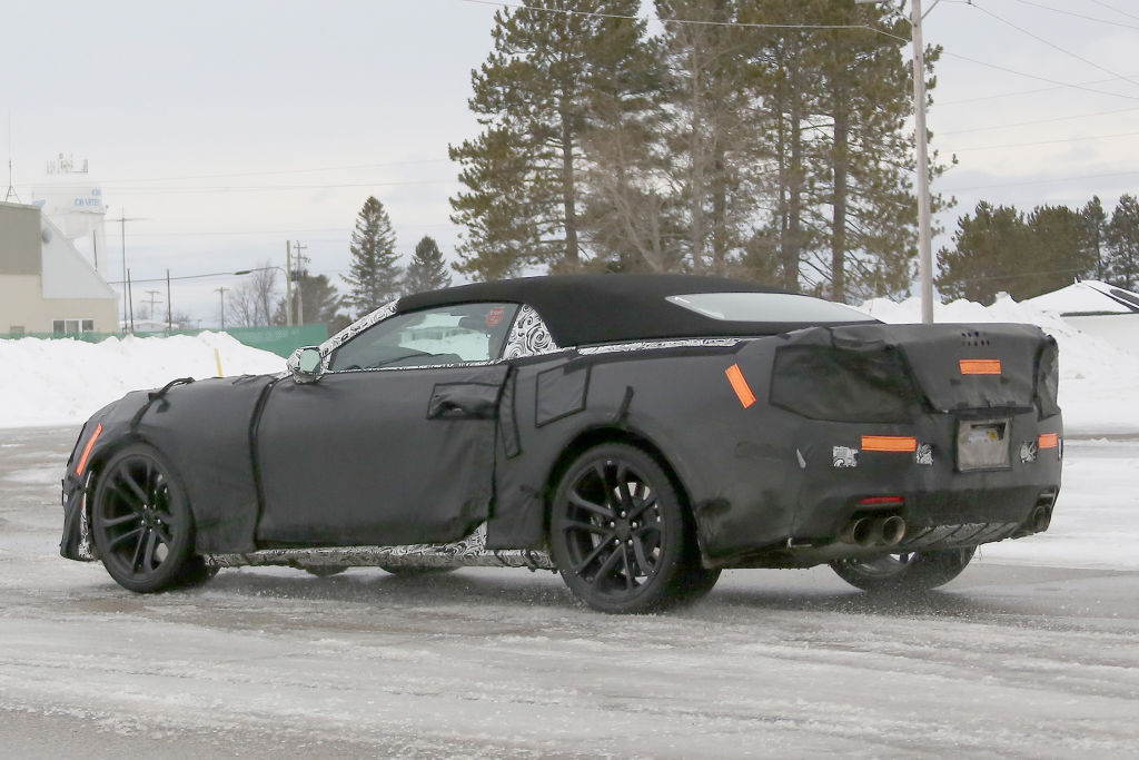 Erlkönig Chevrolet Camaro ZL1 Cabrio