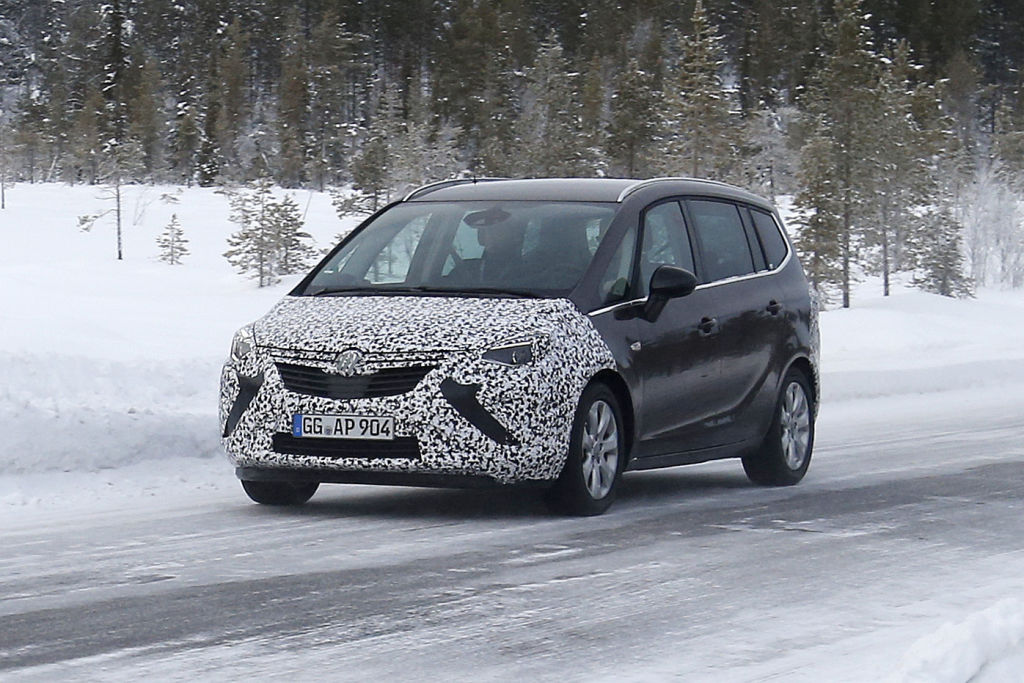Opel Zafira Facelift 2016