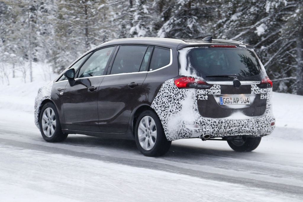 Opel Zafira Facelift 2016