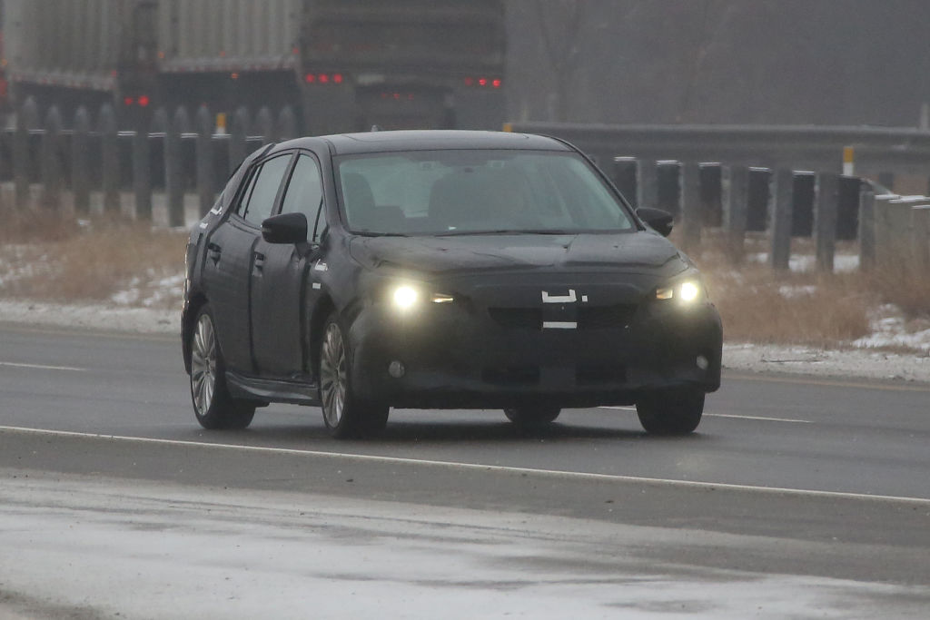 Erlkönig Subaru Impreza Hatchback 2017