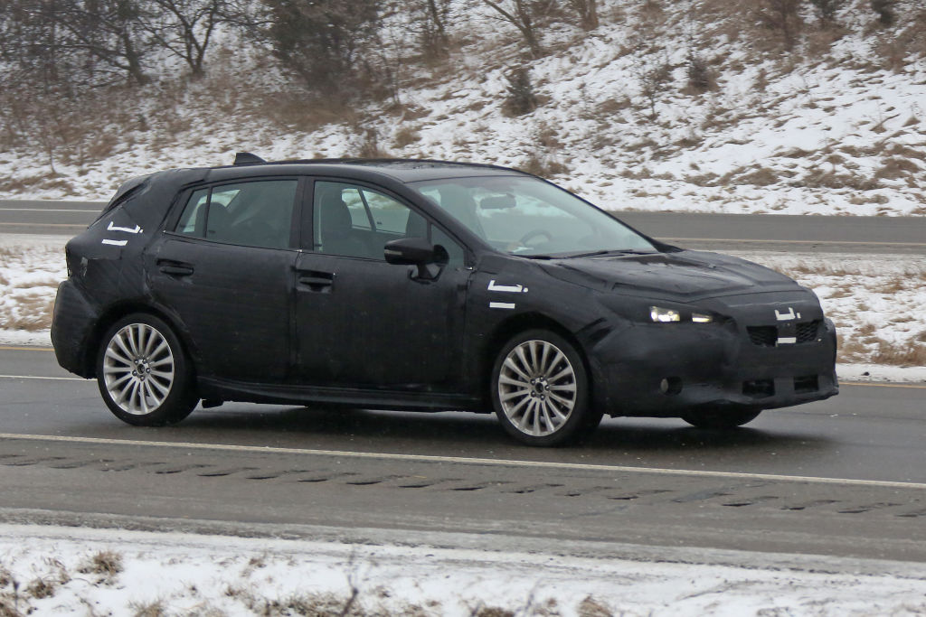 Erlkönig Subaru Impreza Hatchback 2017