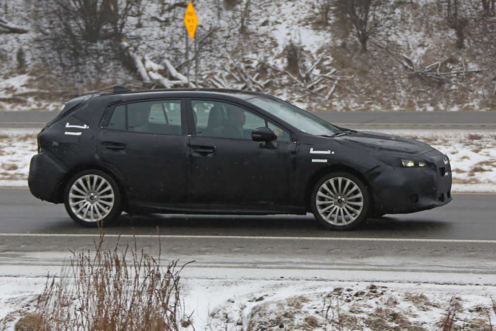 Erlkönig Subaru Impreza Hatchback 2017