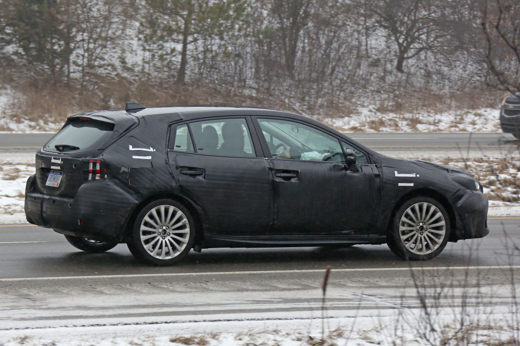 Erlkönig Subaru Impreza Hatchback 2017