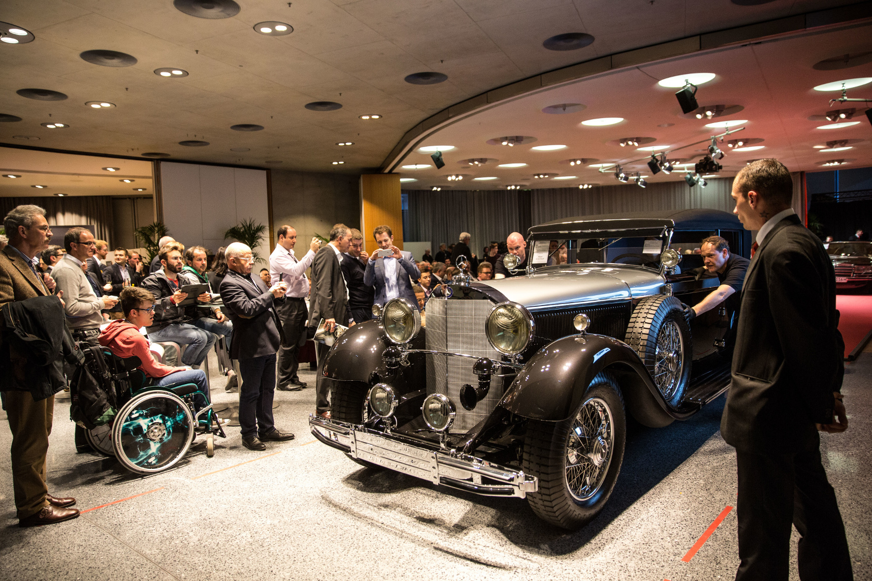 Das Mercede-Benz-Museum wird am 19. März 2016 wieder zum Auktionshaus: Bonhams versteigert dort automobile Schätze privater Verkäufer.