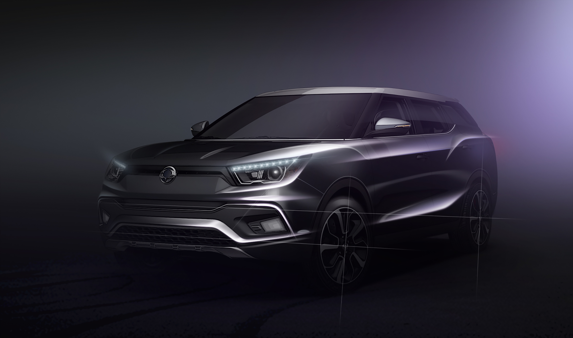 Langversion des Ssangyong Tivoli: Der gestreckte Tivoli XLV ist im Vergleich zum Serienmodell um 23,5 Zentimeter länger, was sich insbesondere in einem auf 720 Liter angewachsenem Kofferraumvolumen niederschlägt.