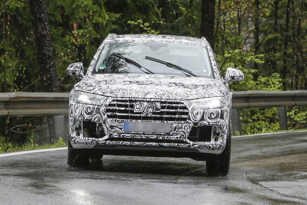 Erlkönig Audi Q5 2017er Modell ( Aufnahmen vom 24.05.2016)