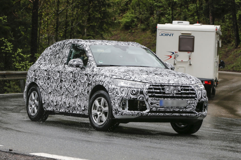 Erlkönig Audi Q5 2017er Modell ( Aufnahmen vom 24.05.2016)