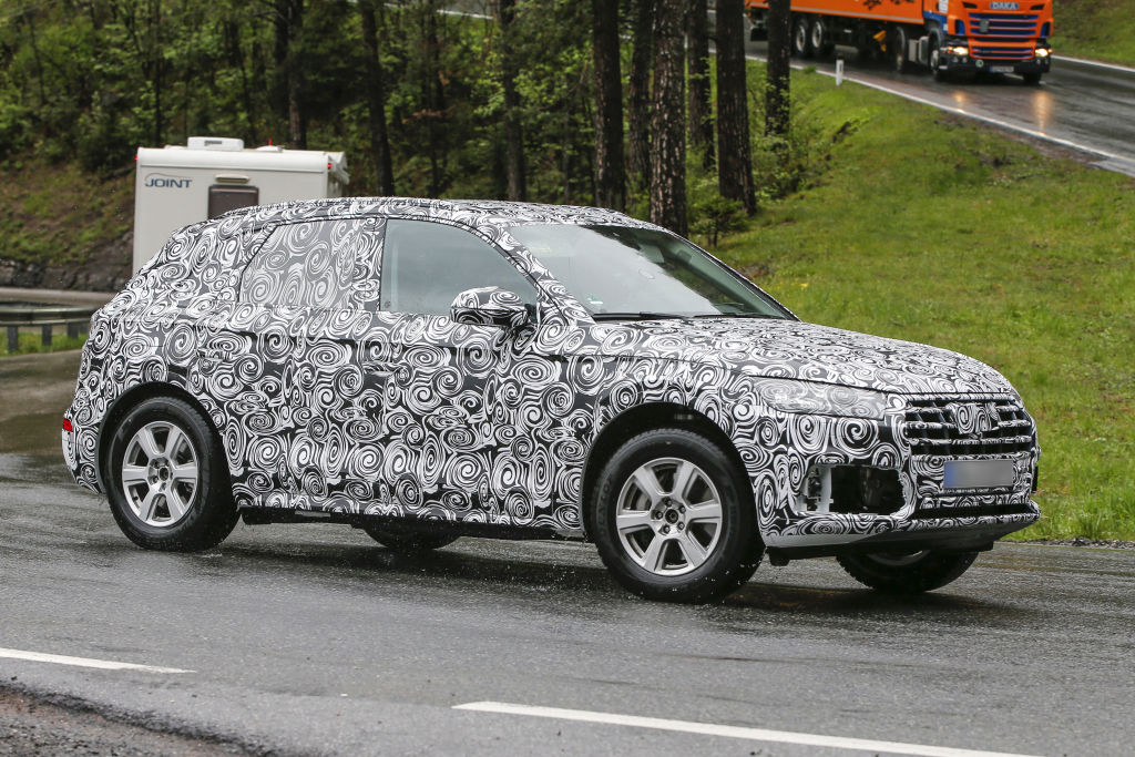 Erlkönig Audi Q5 2017er Modell ( Aufnahmen vom 24.05.2016)