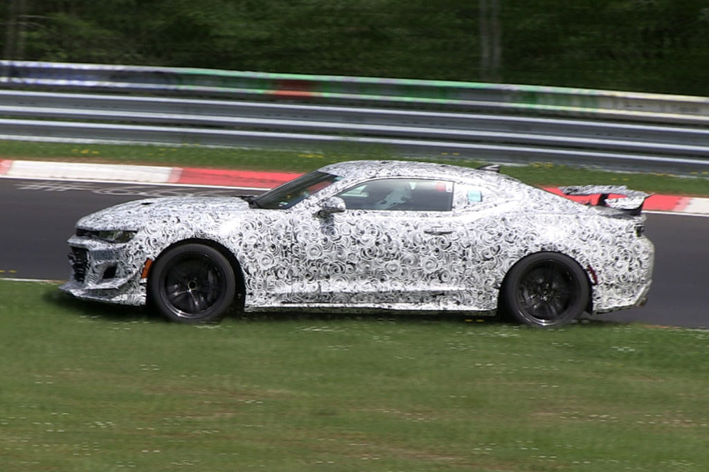 Crash Erlkönig Chevrolet Camaro Z/28