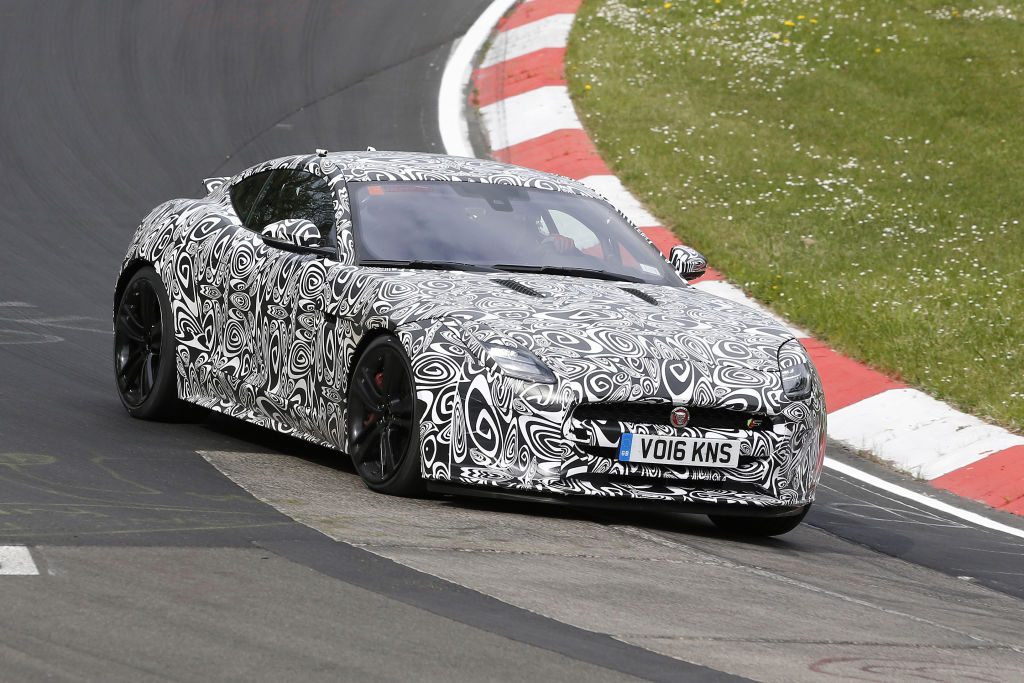 Erlkönig Jaguar F-Type Coupé