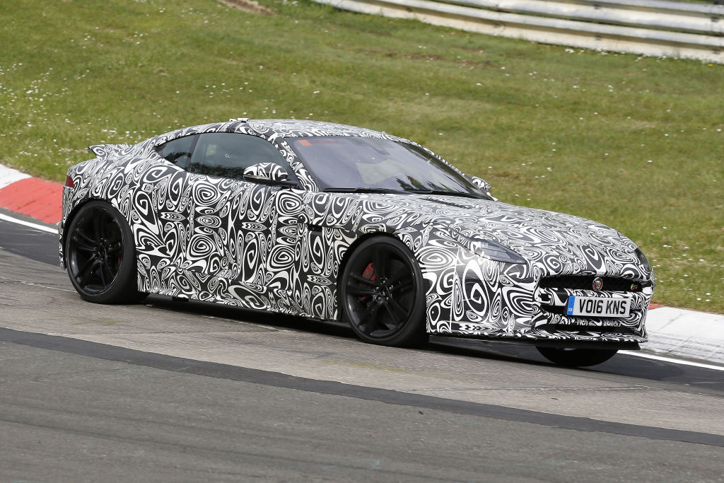 Erlkönig Jaguar F-Type Coupé