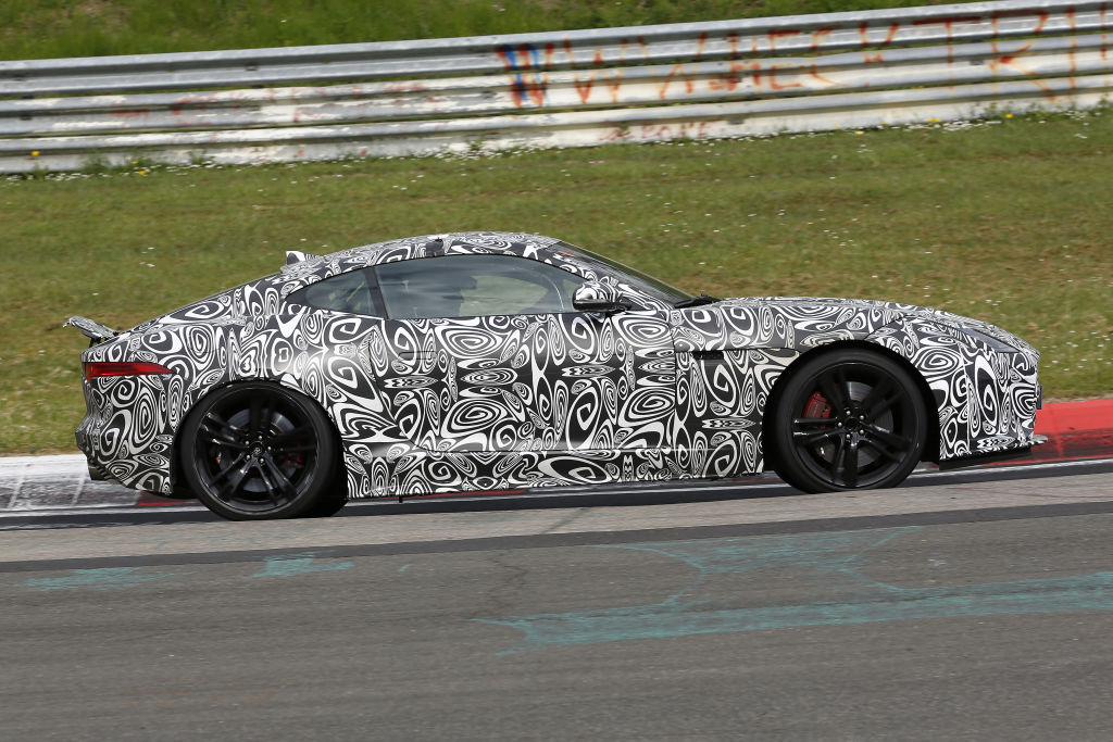 Erlkönig Jaguar F-Type Coupé