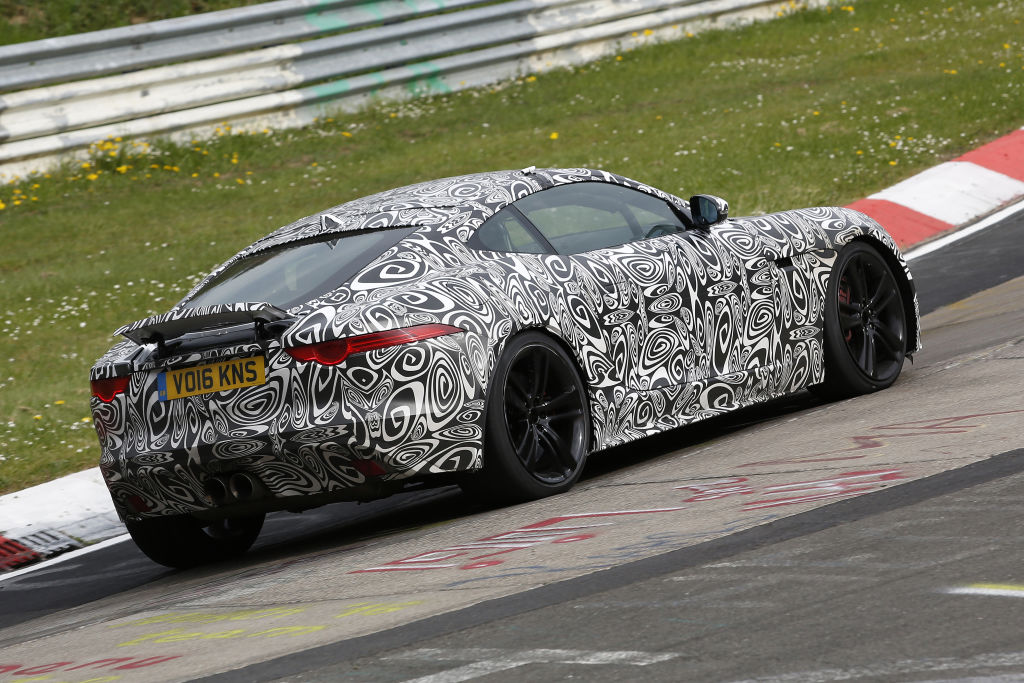 Erlkönig Jaguar F-Type Coupé