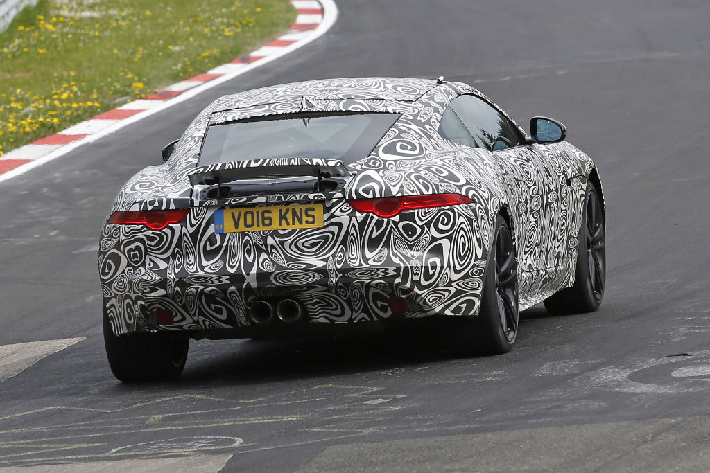 Erlkönig Jaguar F-Type Coupé