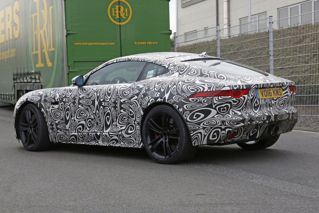 Erlkönig Jaguar F-Type Coupé