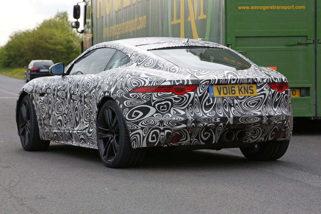 Erlkönig Jaguar F-Type Coupé