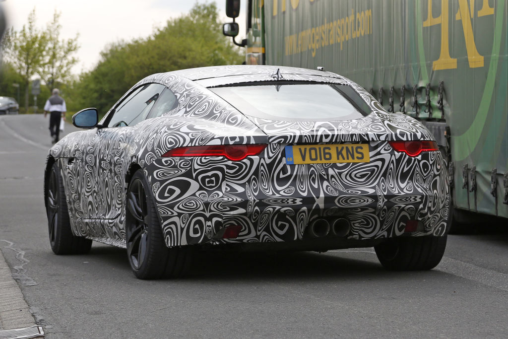 Erlkönig Jaguar F-Type Coupé