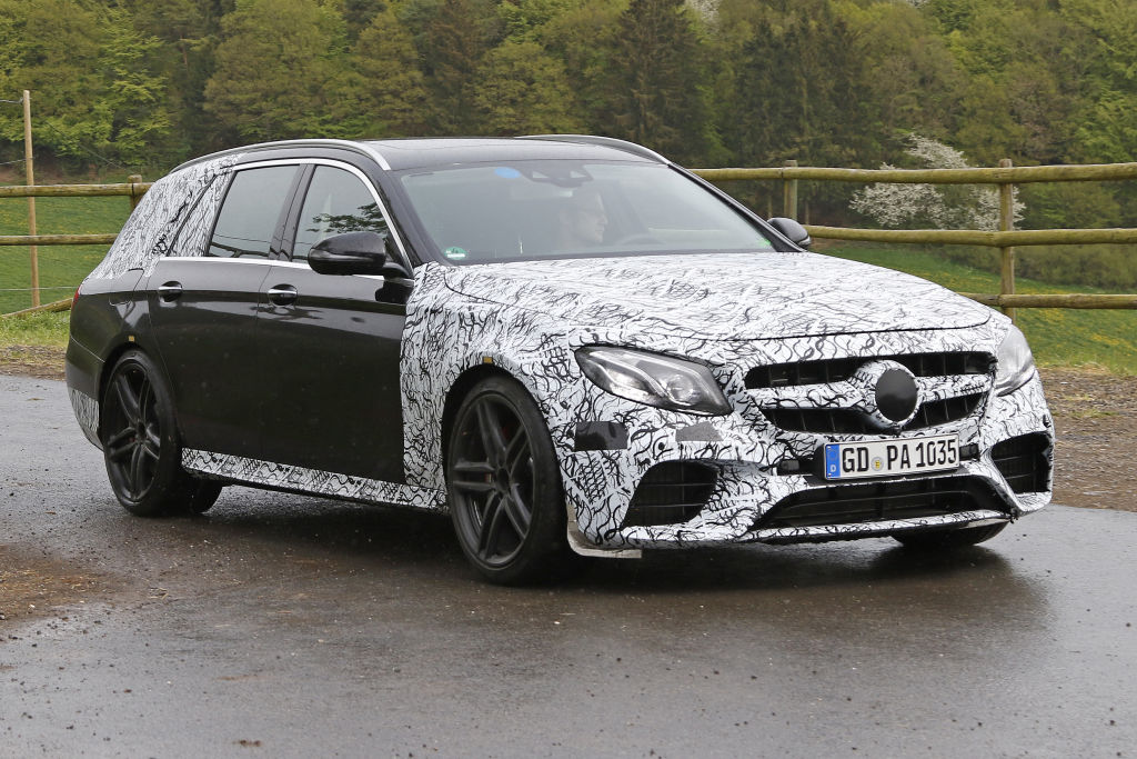 Erlkönig Mercedes-AMG E63 T-Modell