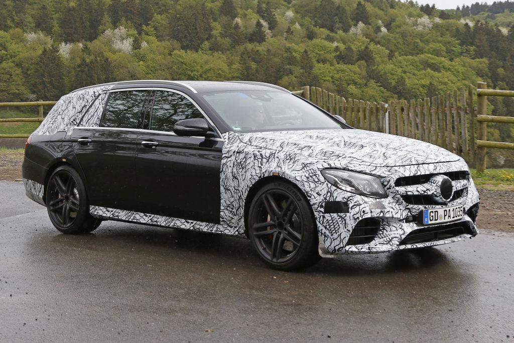 Erlkönig Mercedes-AMG E63 T-Modell