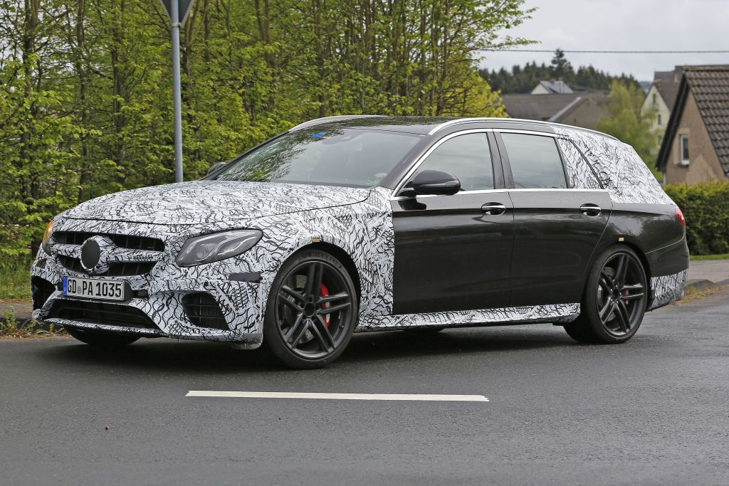 Erlkönig Mercedes-AMG E63 T-Modell